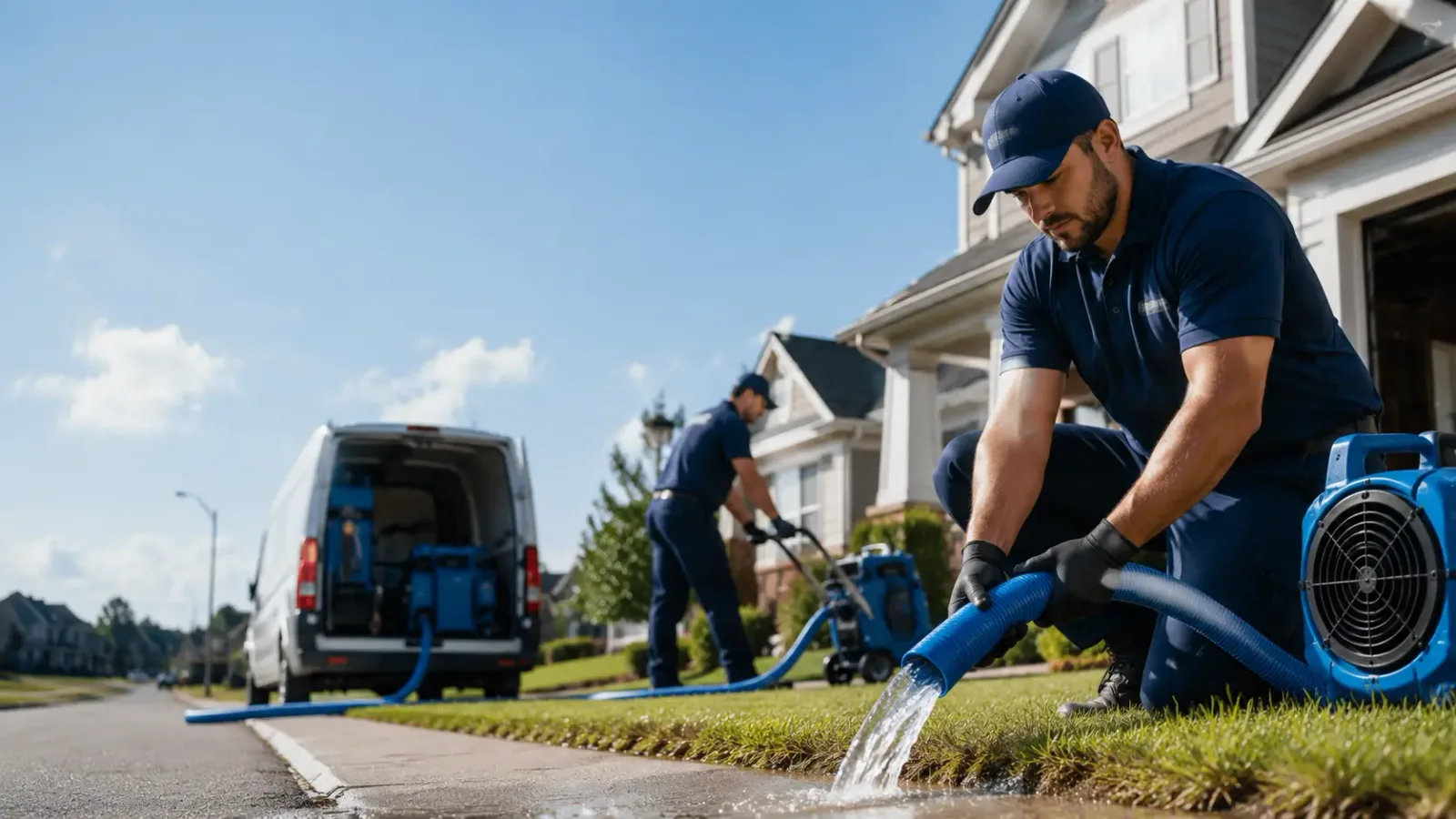 Flood Damage Restoration in Rush Springs, OK